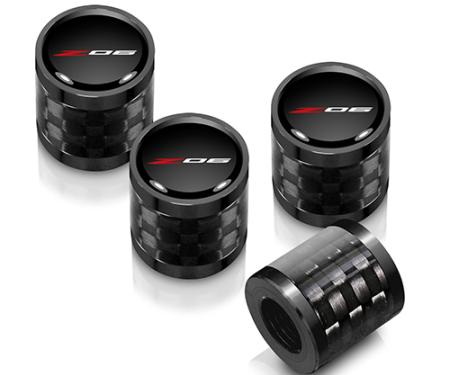 C8 Z06 Corvette Carbon Fiber Valve Stem Caps