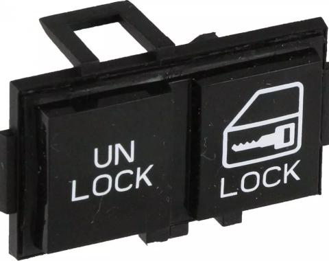 Corvette Door Lock Switch, Right, 1984-1985