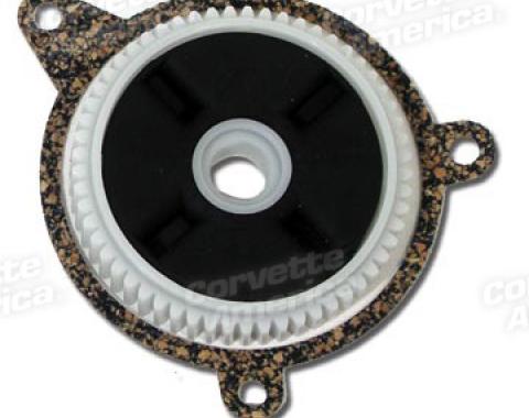 Corvette Headlight Motor Gear with Insert, 1997-1999