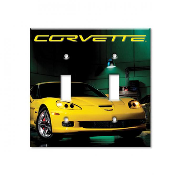 Corvette ZR1 Switchplate, Single