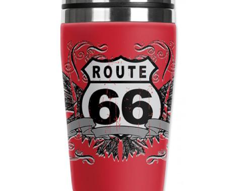 Mugzie® brand Travel Mug - Route 66