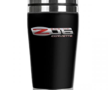 Corvette Mugzie® brand Travel Mug - Corvette Z06 Logo