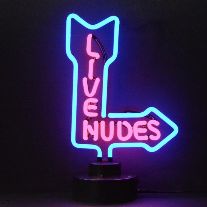 Neonetics Neon Sculptures, Live Nude Neon Sculpture