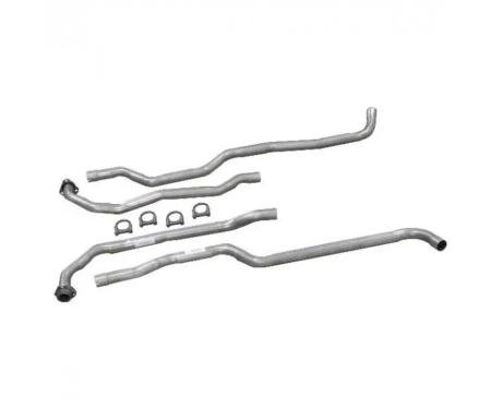 Corvette Exhaust Pipes, 2", 1963