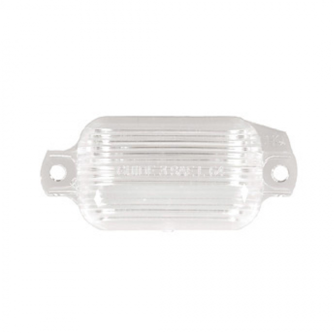 Classic Headquarters License Plate Light Lens W-338