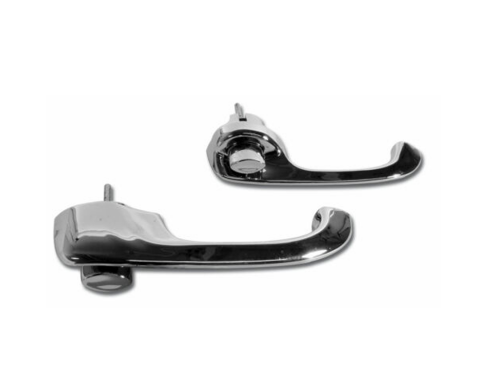 Corvette Door Handle Assemblies, Outside Import, 1965-1967