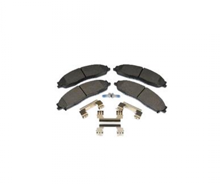 Corvette Brake Pad Kit, Front Axle, AC Delco, 2003-2013