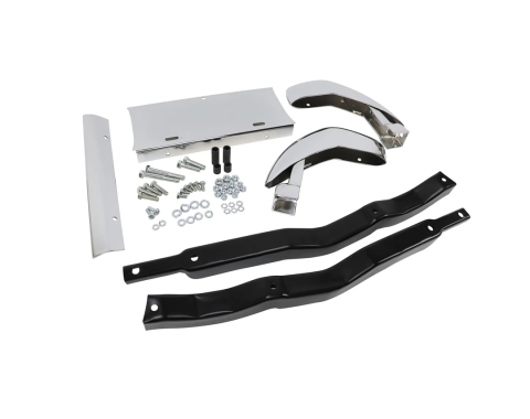 Corvette Front License Bumper Assembly Kit, 1958-1960