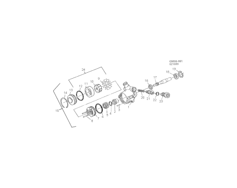 Corvette Power Steering Pump Shaft Seal, 1984-1985