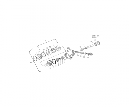 Corvette Power Steering Pump Shaft Seal, 1984-1985