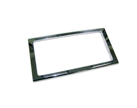 Corvette Rear License Plate Frame, Chrome, 1997-2004