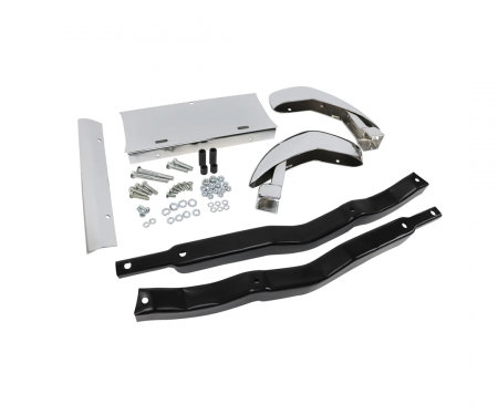 Corvette Front License Bumper Assembly Kit, 1958-1960