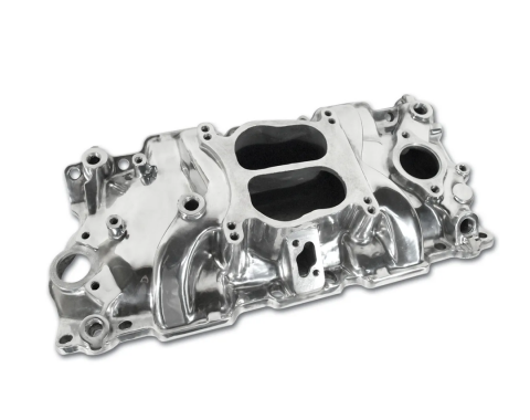 Corvette Intake Manifold, Small Block Polished, 1957-1973