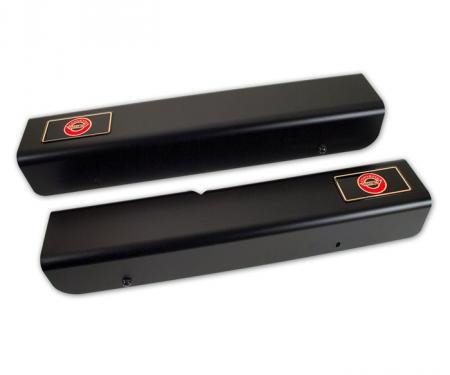 Corvette Sill Covers, Imperial Black, 1990-1996