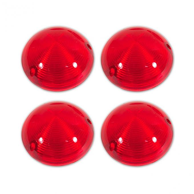 Corvette Bubble Taillight Lenses, 4 Piece Set, 1968-1973