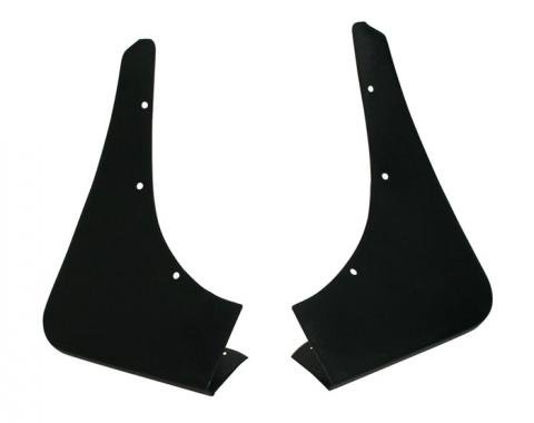 Corvette Splash Guards, Rear, 1984-1990