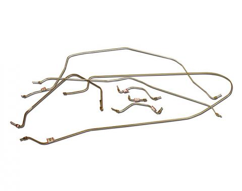 Corvette Brake Line Set, with Power Brakes, 1963-1964