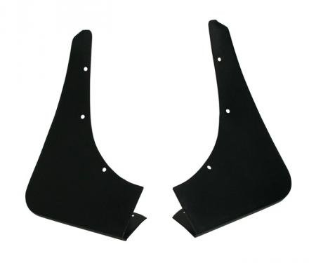 Corvette Splash Guards, Rear, 1984-1990