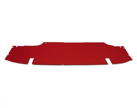 Corvette Trunk Liner, Red, 1956-1960