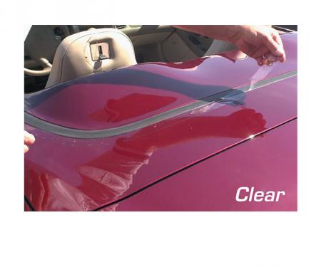 Corvette Deck Lid Protector, Soft Top Clear, 1968-1975