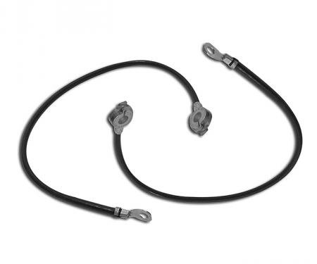 Corvette Battery Cables, 327 Without Air Conditioning, 1963-1965