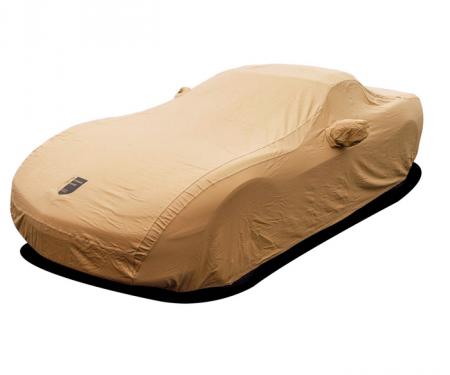 Corvette Car Cover, Premium Flannel, Tan, (Except Z06), 2005-2013