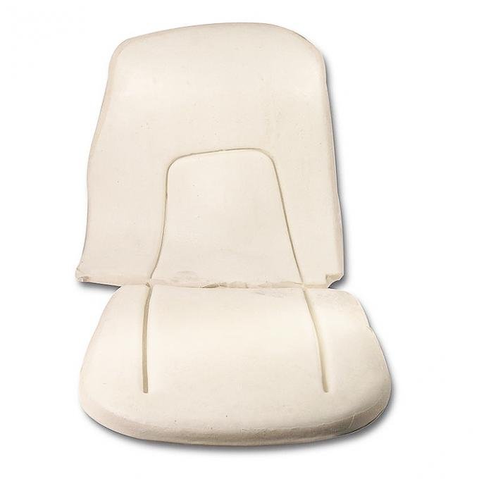 Corvette Seat Foam, 4 Piece Set, 1956-1957