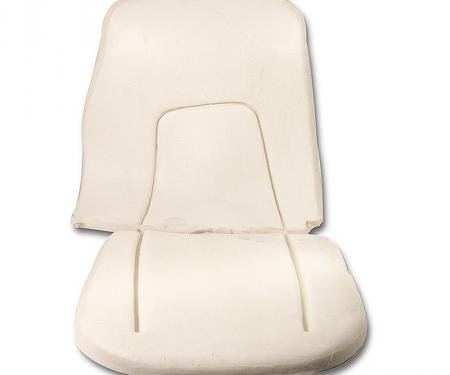 Corvette Seat Foam, 4 Piece Set, 1956-1957