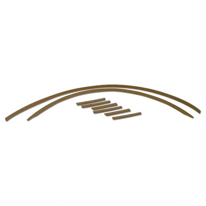 Corvette Convertible Top Tack Strip Kit, 1968-1975