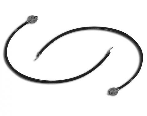 Corvette Battery Cables, 427 Without Air Conditioning, 1966-1967