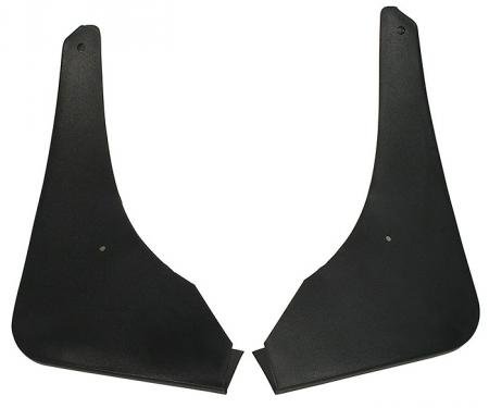 Corvette Splash Guards, Front, 1997-2004