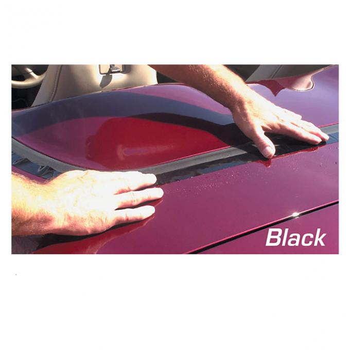 Corvette Deck Lid Protector, Hardtop Black, 1968-1975