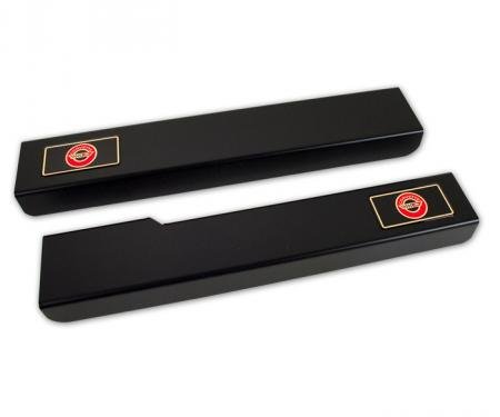 Corvette Sill Covers, Imperial Black, 1984-1987