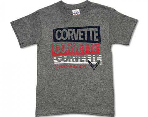 Youth 2020 Corvette Striped T-Shirt