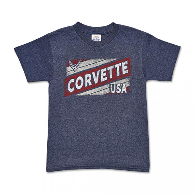 Youth Corvette USA T-Shirt