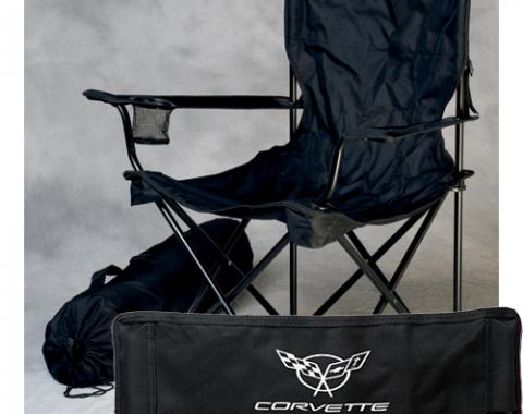 Corvette Folding Arm Chair, With C5 Emblem