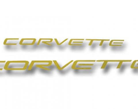 Corvette Corvette Lettering Kit, 1997-2004