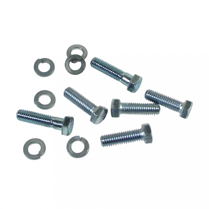 Corvette Transmission To Engine Bolt Set, Pwrglide, 1963-1967