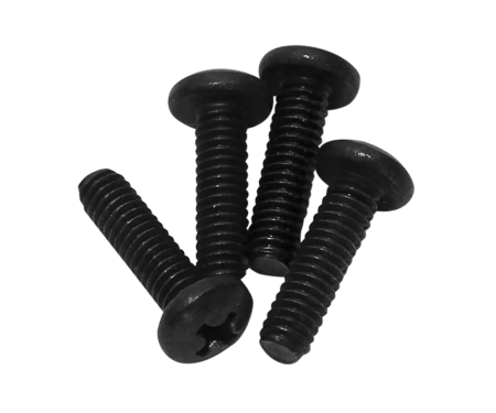 Redline Restomotive® 1984-1996 Chevrolet Corvette Coupe 4 Piece Rear Compartment Lock Screws