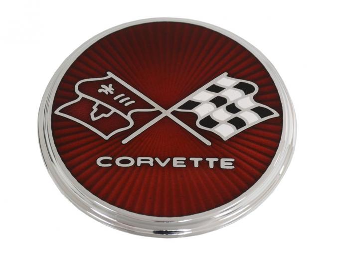 75-76 Gas Door Emblem - Correct