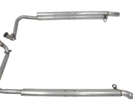 69 Side Exhaust Pipes - 427 Aluminized ( Fits 1968 Also )