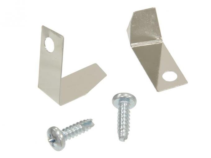 56-58E Door Weatherstrip End Retainer Clips and Screws