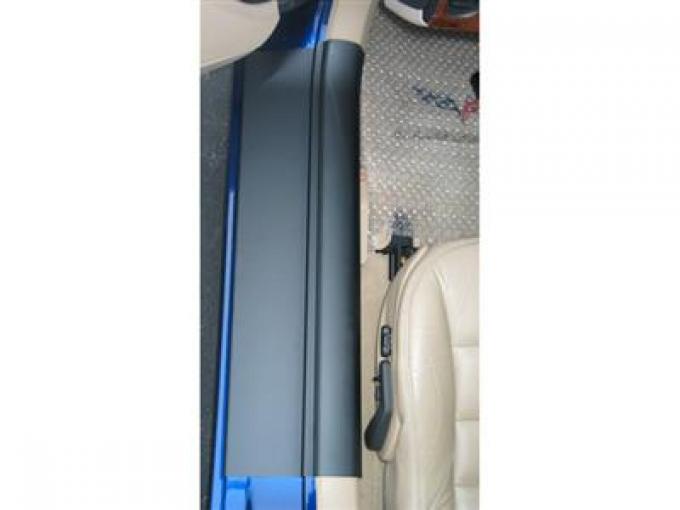 05-13 Door Sill Protection Covers - Black Acrylic
