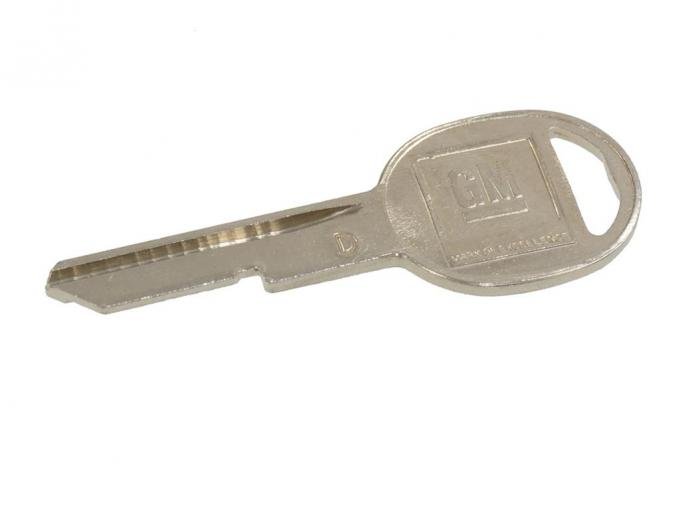 72-76 Key Blank - Oval "D" 72 76 80
