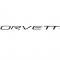 97-04 Front Corvette Polyurethane Letters / Emblem