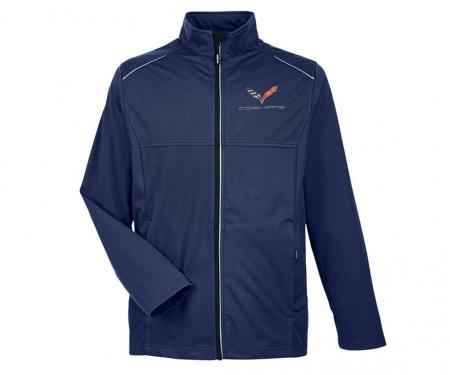 Men's Navy Corvette Lite Three Layer Jacket