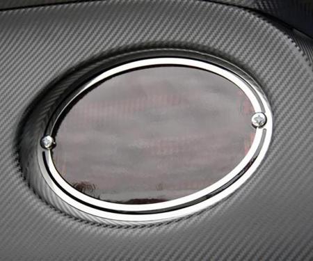 97-04 Polished Stainless Steel Slotted Tail Lamp Trim Rings