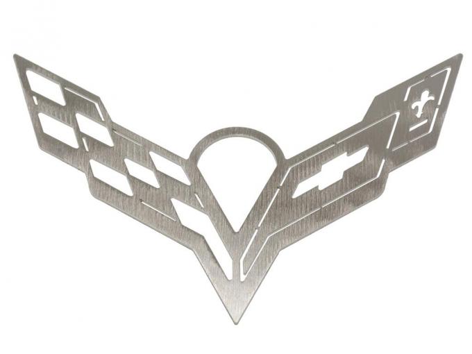 Ornament C7 Corvette Brushed Metal