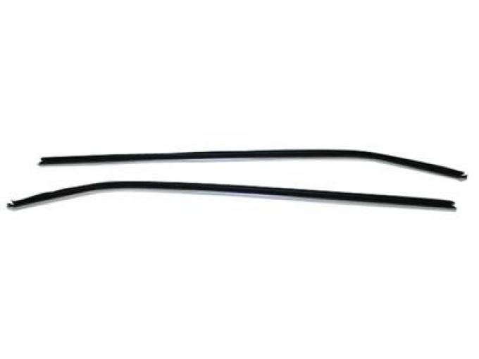 1969-1982 Door Inner Window Seals / Felts on Door Panel