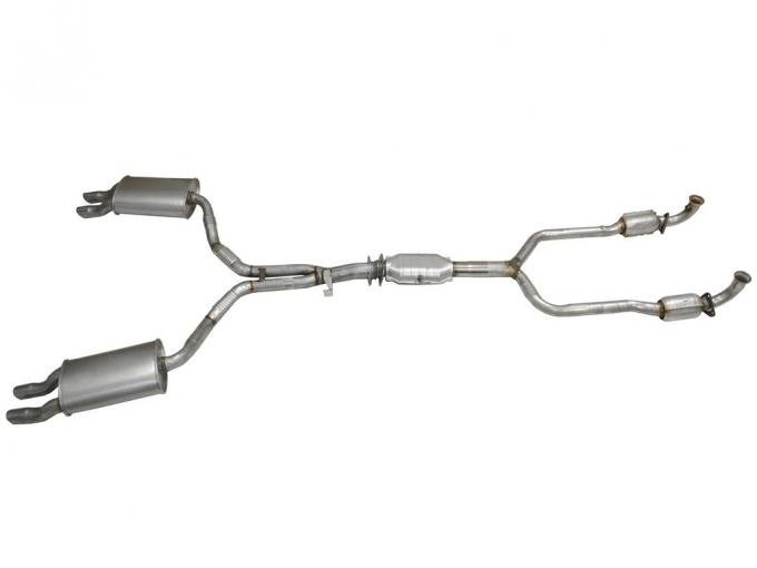 86-91 Exhaust System - With Pre Converters - Except ZR1